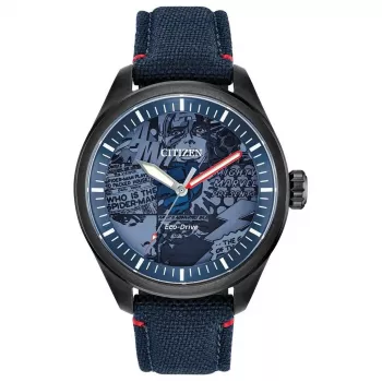 CITIZEN Eco-Drive meeste käekell AW2037-04W 43mm roostevaba teras pruun nahk roheline sihverplaat
