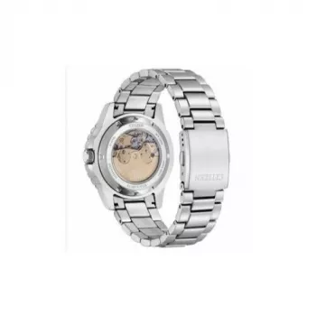 CITIZEN Men's Automatic Diver Watch NJ0170-83Z 43mm Orange Dial Stainless Steel