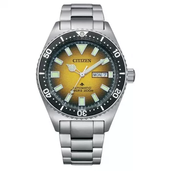CITIZEN Meeste automaatne sukeldujakell NY0120-52X 41mm roheline sihverplaat roostevaba teras