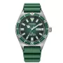 CITIZEN Meeste automaatne sukeldujakell NY0121-09X 41mm roheline sihverplaat kummist rihm