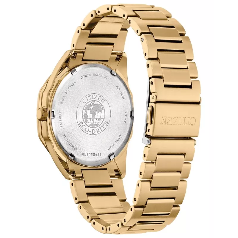CITIZEN meeste Eco-Drive kell BM7582-56E 40mm roostevaba teras must sihverplaat