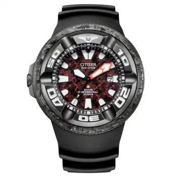 CITIZEN Promaster Diver Eco-Drive meeste käekell BJ8059-03Z 48mm roheline sihverplaat roheline polüuretaanrihm