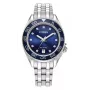 CITIZEN Naiste Eco-Drive Roostevabast Terasest Kell FE6160-57L 35.4mm Sinise Sihtnumbriketiga