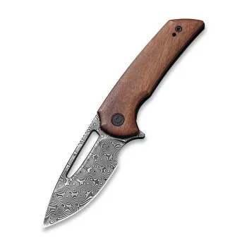 CIVIVI Odium Damascus kokkupandav nuga, 2.65 tolli Damascus Drop Point tera, must G10 käepide, Liner Lock, EDC taskunuga Ferrum Forge
