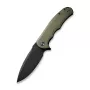 CIVIVI Praxis Folding Knife 9Cr18MoV G10 OD Green Stonewash Drop Point