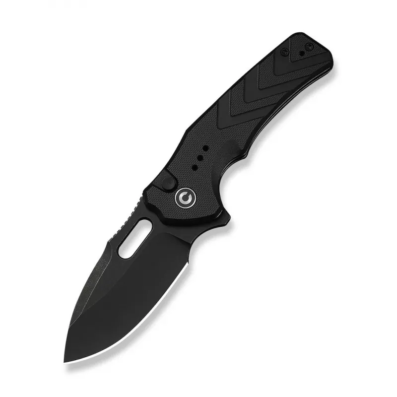 CIVIVI Vexron G10 All Black Folding Knife 14C28N