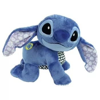 Clementoni Disney Baby Stitch Me Roomame Koos pehme mänguasi, sinine, 25 cm, alates sünnist