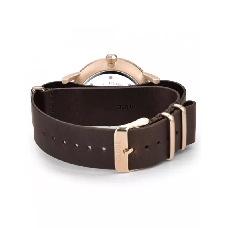 CLUSE Minuit naiste kell CW0101501009 33 mm kuldne roostevaba terasest võrk