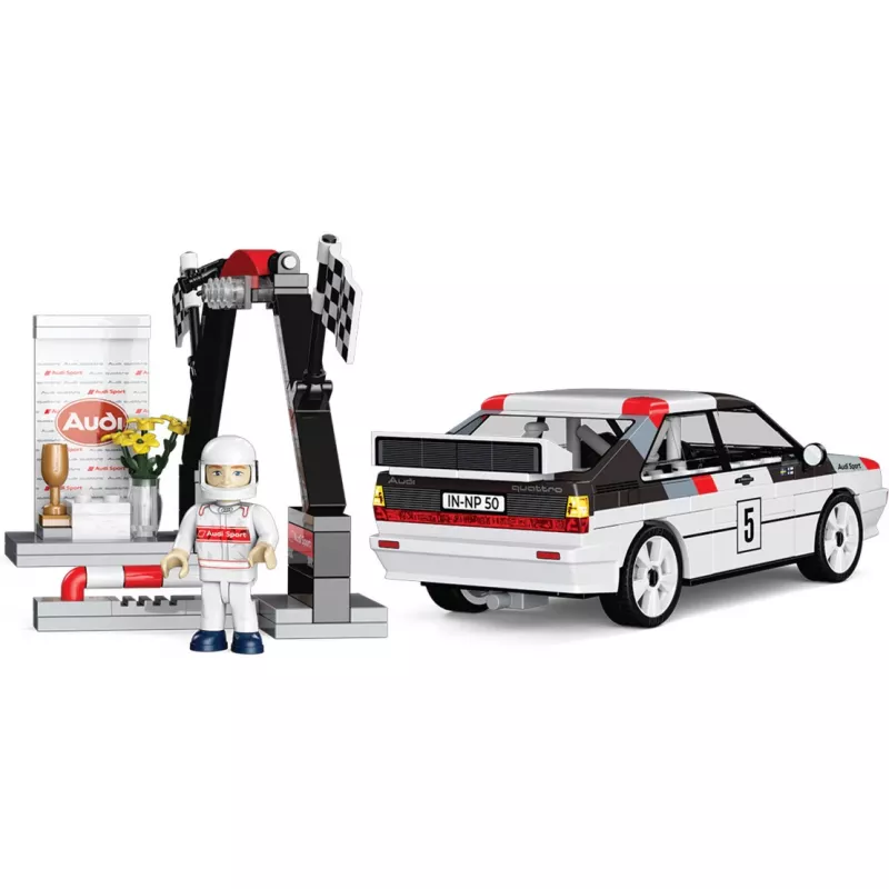 Cobi Audi Quattro Group 4 ehitusklotside komplekt (mõõtkavas 1:35, 240 tükki)