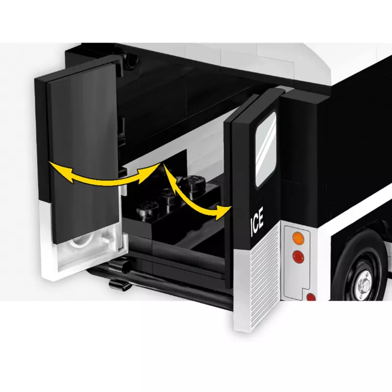 COBI Citroen Type H Police Ehitusklotside Komplekt (1:35 Skaala)