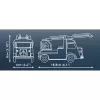 COBI Citroen Type H Pompiers (1:35) Plastikmudeli komplekt