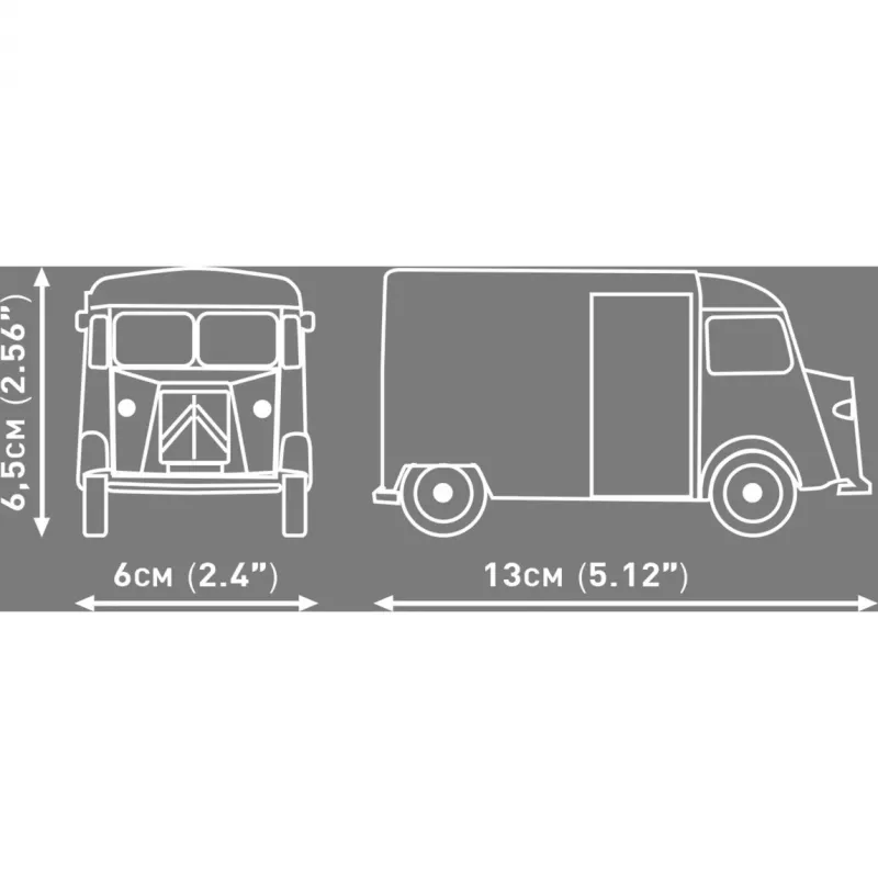 COBI Citroen Type H Service Plastmassist Mudelikomplekt 1:35