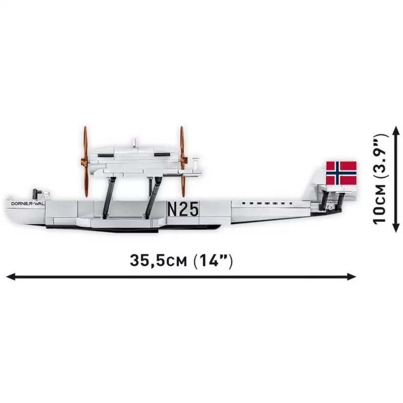 COBI Dornier Do J Wal Amundsen 1:72 Plastikmudeli Komplekt