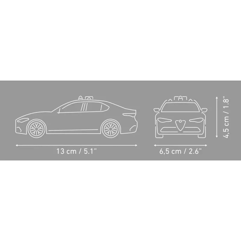 Cobi Giulia Quadrifoglio Carabinieri Ehitusklotside Komplekt 1:35