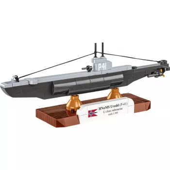 COBI HNoMS Uredd (P-41) U-klassi allveelaeva mõõtkavamudeli komplekt 1:300