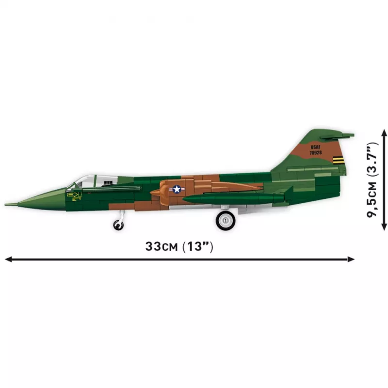 Cobi Lockheed F-104 Starfighter Ehitusklotside Komplekt (370 tükki)