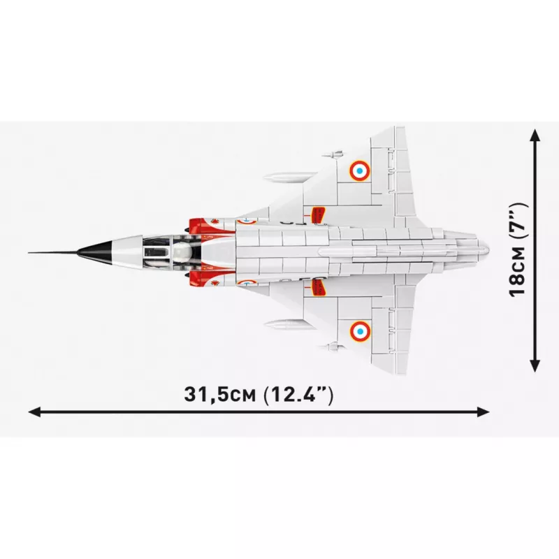 Cobi Mirage IIIC Ehituskomplekt Skaalas 1:48 (560 Tükki)
