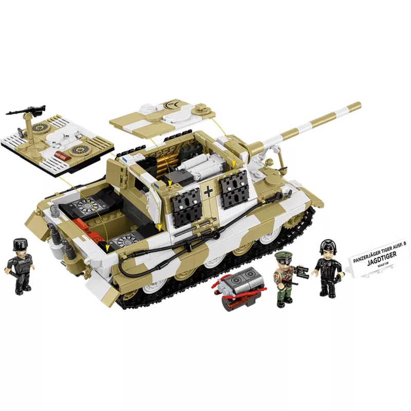COBI Panzerjäger Tiger Ausf. B Jagdtiger ehitusklotside komplekt (1371 tükki)