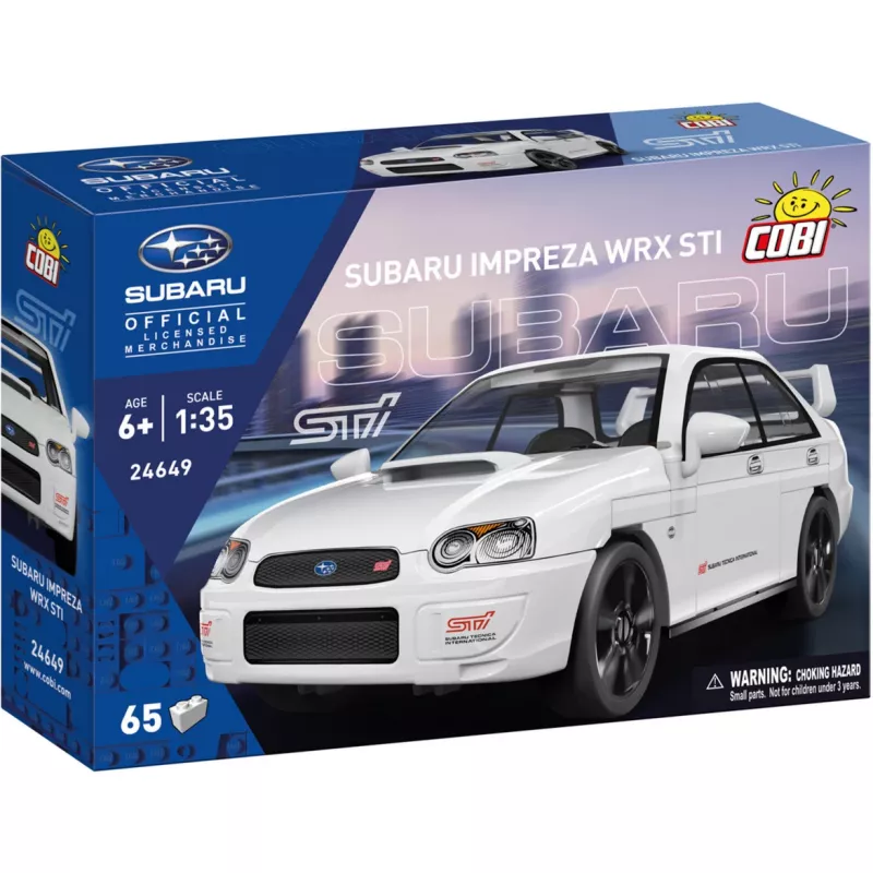 Cobi Subaru Impreza WRX STI ehitusklotside komplekt (mõõtkavas 1:35, 255 tükki)