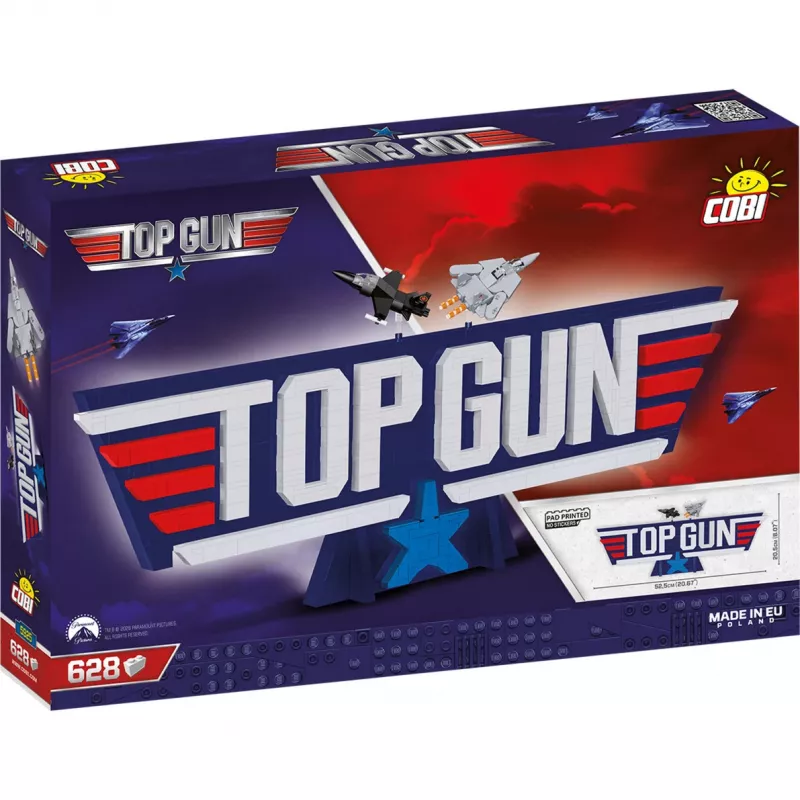 COBI Top Gun Logo F-14 Tomcat Fighter Jet Ehitusklotsid 732 Tükki