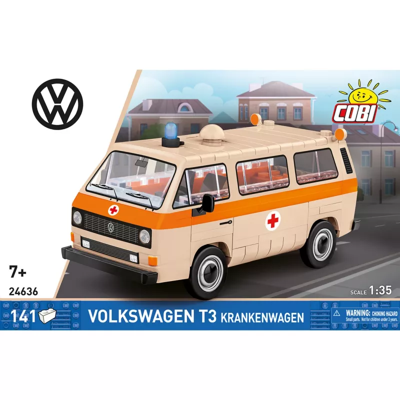 COBI Volkswagen T3 Ambulance Plastikmudelikomplekt 1:35