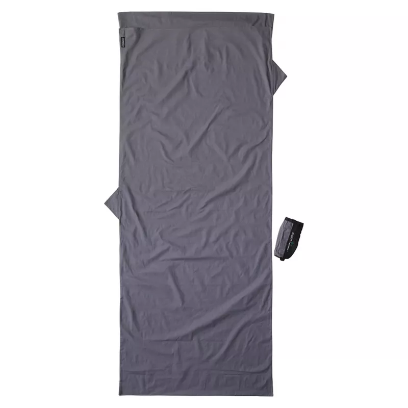 Cocoon CT44 Light Travel Sleeping Bag Liner – Ristkülikukujuline, 220 x 90 cm, 100% puuvill, elevanthall