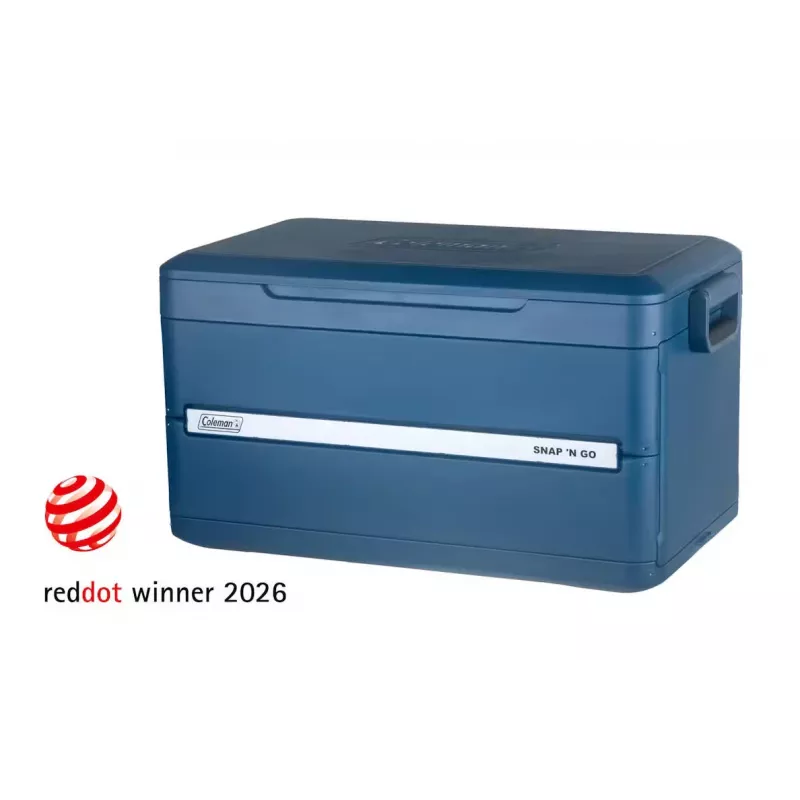 Coleman Snap-N-Go 55 qt Folding Cooler Box 52 Liters up to 64 Hours Cooling Performance