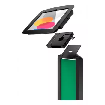 Compulocks iPad 10.-11. (A16) Gen turvakorpus laadimise ja kaablihaldusega - Hõbedane