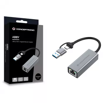 Conceptronic ABBY08G Gigabit USB 3.0 võrguadapter