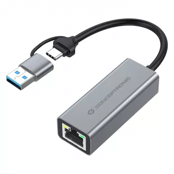 Conceptronic ABBY08G Gigabit USB 3.0 võrguadapter