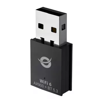 Conceptronic ABBY26B WiFi 6 AX900 kaheribaline USB ja Bluetooth 5.3 adapter