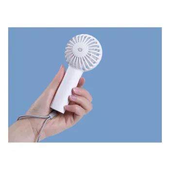 CONCEPTRONIC AERIVA01W Mini kaasaskantav ventilaator valge – laetav, 3 kiirust, USB-C