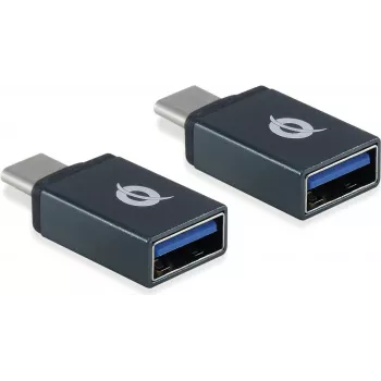 Conceptronic DONN OTG Adapter for USB-C to USB-A 2-Pack - USB 3.1 Gen 1 Type-C - USB 3.1 Gen 1 Type