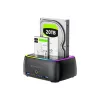 Conceptronic DONN36B 2-Bay SATA HDD/SSD Dokkimisjaam, USB 3.0, 2x USB-A, Must