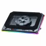 Conceptronic THYIA03B USB-C sülearvuti jahutusalus koos telefoni hoidikuga, RGB, 12V