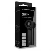 CONCEPTRONIC Turbo käeshoitav ventilaator must USB-C kuni USB-A alumiinium 5V 3-kiiruseline laetav 2000mAh