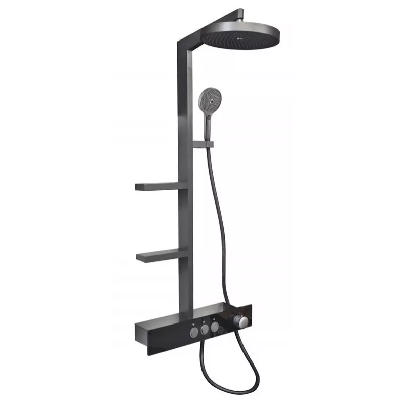 CONTIPRO Dušikomplekt DomoLetto Metal Grey