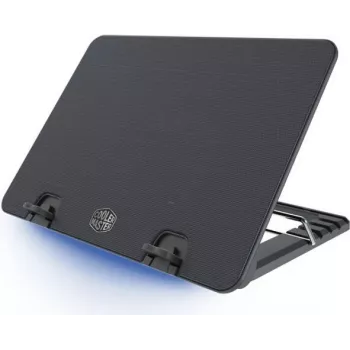 Cooler Master ErgoStand IV sülearvuti jahutusalus 120mm ventilaatoriga, 4-port USB jaotur, 5 kõrgusastet, must R9-NBS-E42K-GP