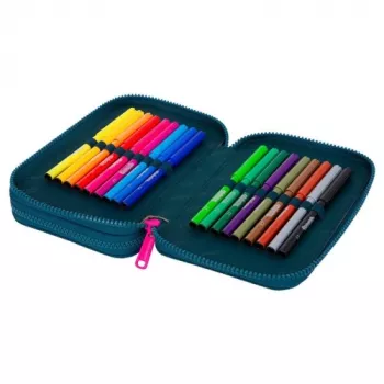CoolPack Jumper 2 Sunny Day Double Decker Kooli pliiatsikarp koos varustusega