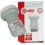 CORAB C120TWN Twin LNB muundur – 2 väljundit, 40 mm kiiriti, madal müra 0,1 dB, ilmastikukindel F-tüüp
