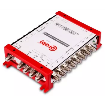 CORAB Multiswitch Smart Line 5/16 – 16-väljundiga satelliit- ja maapealse levijaotuse lüliti, DiSEqC 2.0, 950-2150 MHz