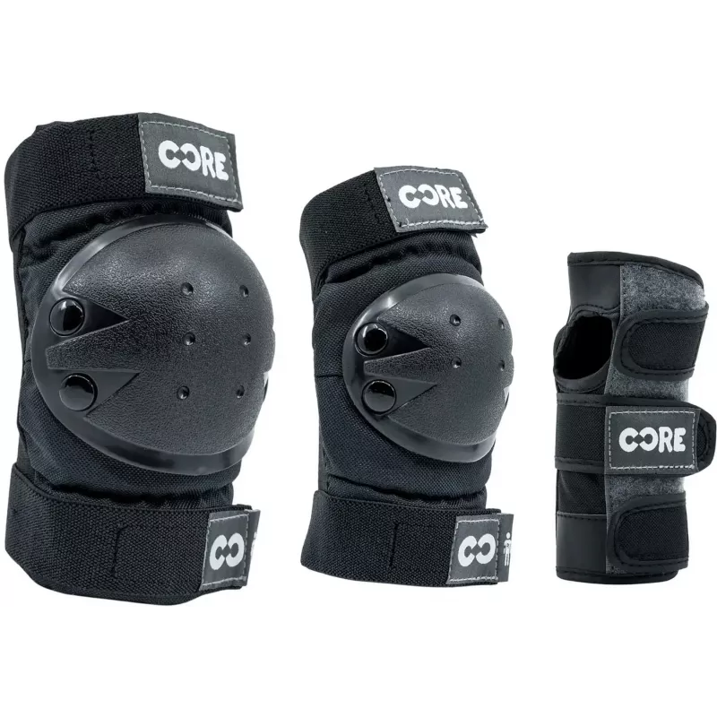 Core Junior Triple Pads Set Pink XS
