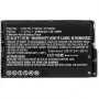 CoreParts FH8RW-CP 42Wh Li-ion sülearvuti aku Dell Latitude 5400/5410/5500/5510 ja Precision 3540/3550 jaoks (must)