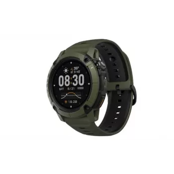 Coros Nomad Nutikell – Roheline, 1.3 inch Memory-in-Pixel LCD, titaanisulamist korpus, safiirklaas, kahesageduslik GPS, 5 ATM veekindlus, 30-päevane aku kestvus