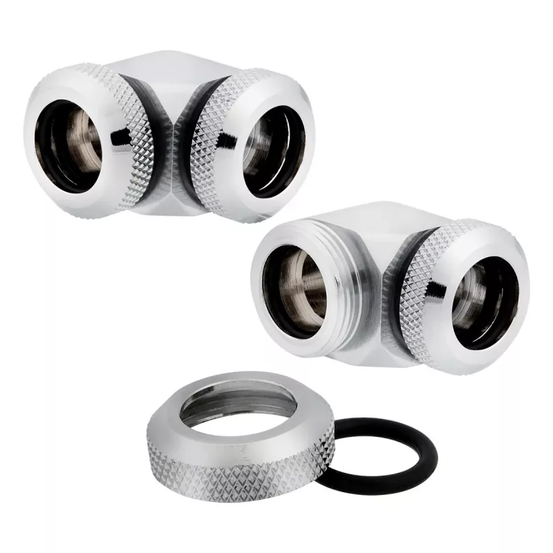 Corsair CX-9052021-WW kroomi reguleerimisvedelik messing 1/4 tolli 90 kraadi liitmik