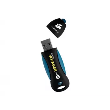CORSAIR Flash Voyager 256GB USB-A 3.2 Gen 1 mälupulk (must/sinine)