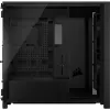 Corsair FRAME 5000D WOOD RS Mid-Tower PC korpus, must/pähkel, E-ATX, ATX, Micro-ATX, Mini-ITX, teras/karastatud klaas/plast/pähklipuit, mängimiseks