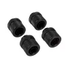 CORSAIR Hydro X Series XF kompressioonliitmik, sirge G1/4 tolline isane 13/10mm pehmele torule, must – 4-pack