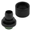 CORSAIR Hydro X Series XF kompressioonliitmik, sirge G1/4 tolline isane 13/10mm pehmele torule, must – 4-pack