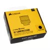 CORSAIR Hydro X Series XF kompressioonliitmik, sirge G1/4 tolline isane 13/10mm pehmele torule, must – 4-pack